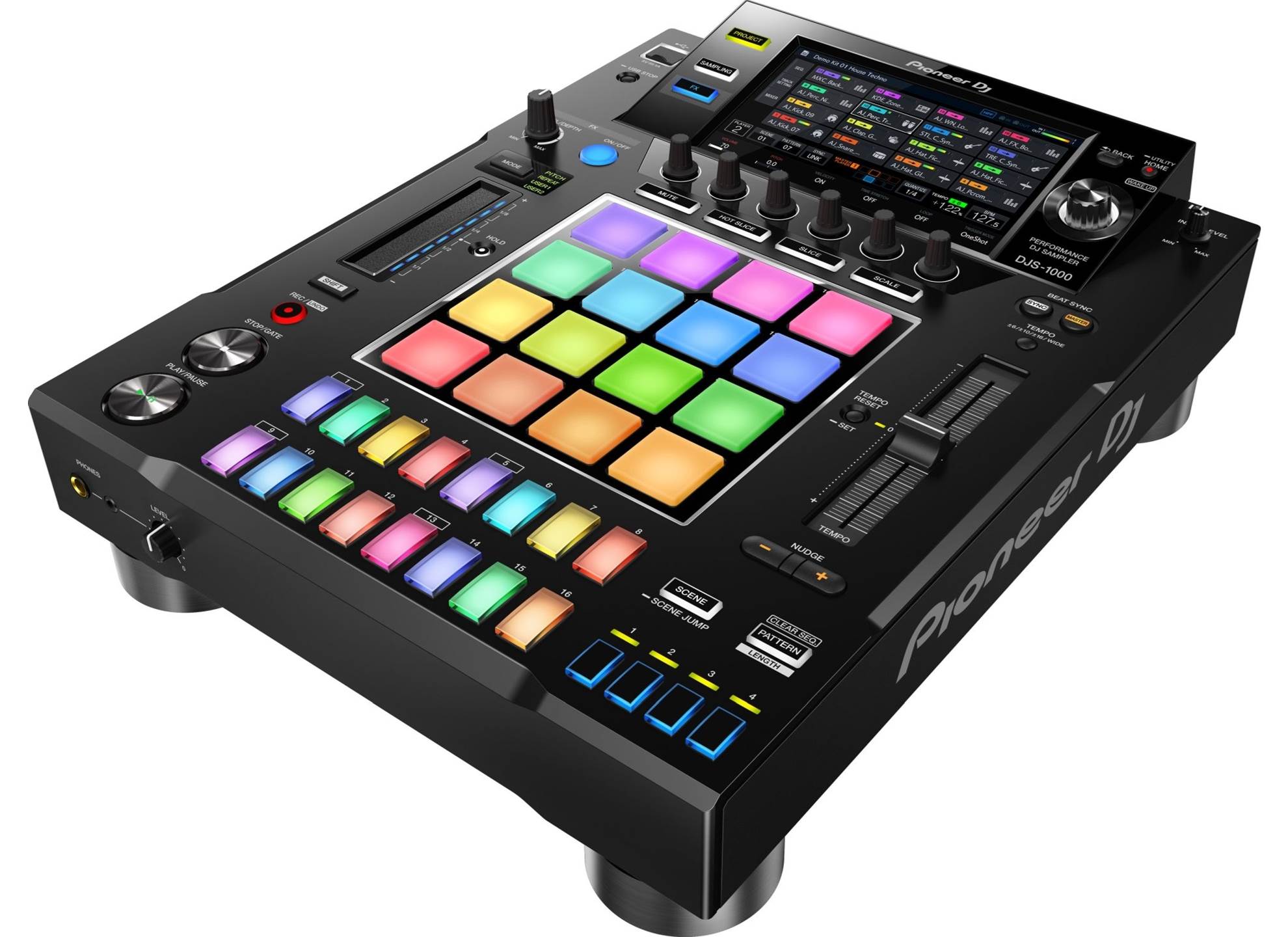 CDJ-3000 + DJM-V10 + DJS-1000 + PLX-1000 Paket